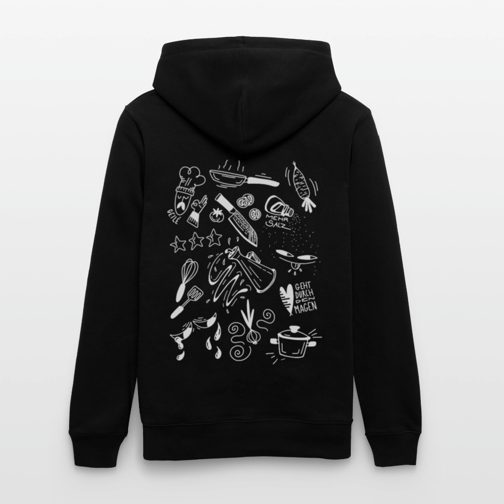 FIVI Hoodie Scribbles - Schwarz