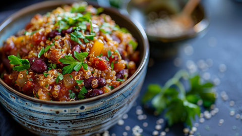 Veganes Quinoa Chili