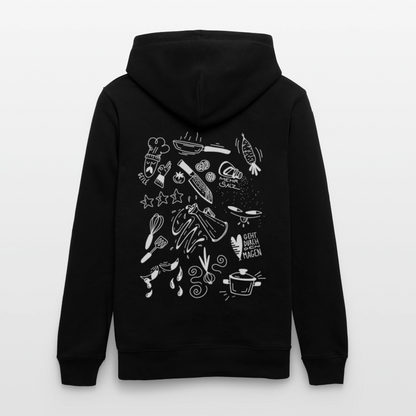 FIVI Hoodie Scribbles - Schwarz