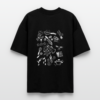 FIVI Shirt Scribbles - Schwarz