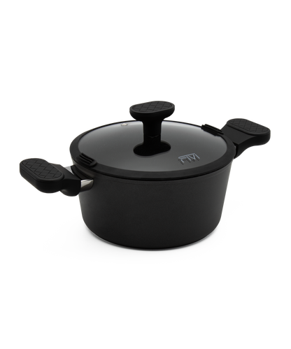 Beschichteter 20cm Kochtopf mit Deckel