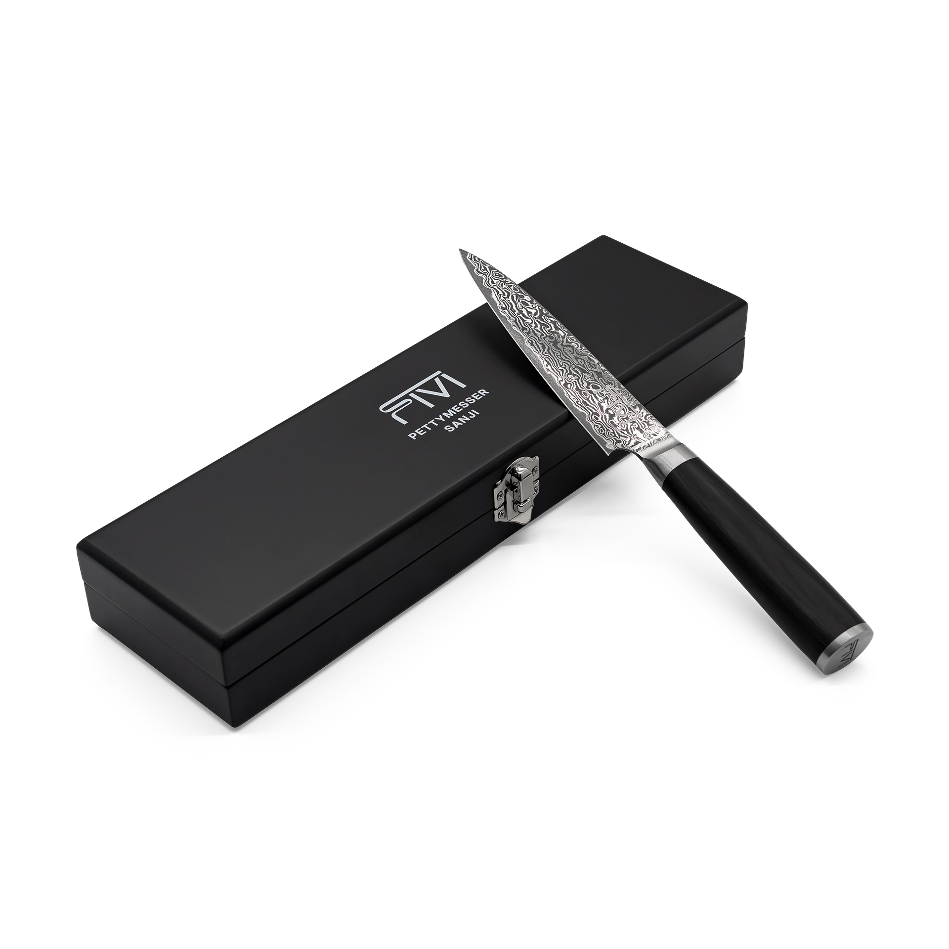 FIVI Sanji Pettymesser inklusive hochwertiger schwarzer Geschenkbox mit Logo.